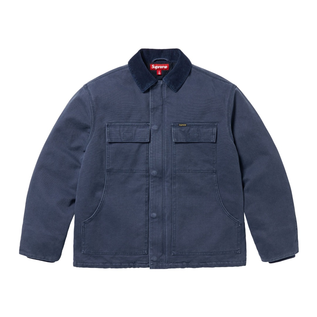 Supreme Old English Canvas Work Jacket - EUR FASHION