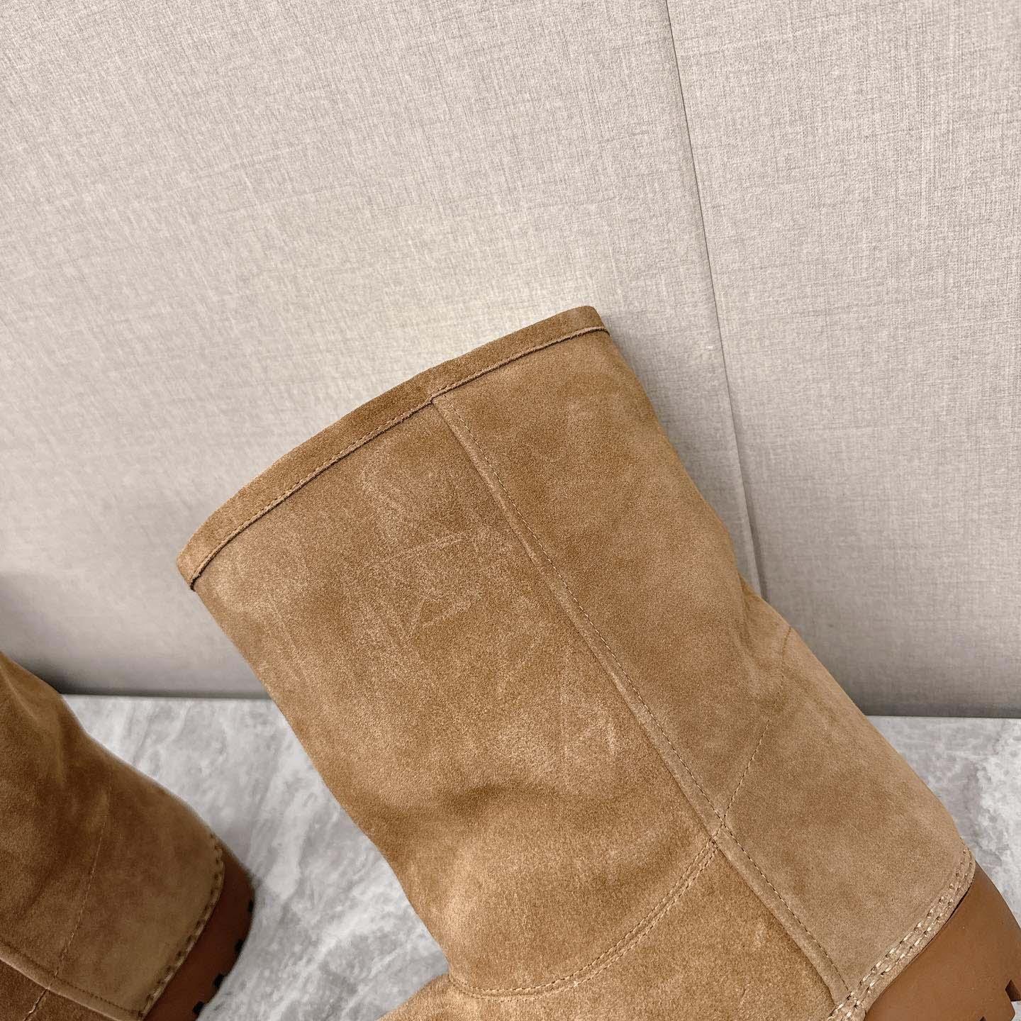 Balenciaga Alaska Fur High Boots - EUR FASHION