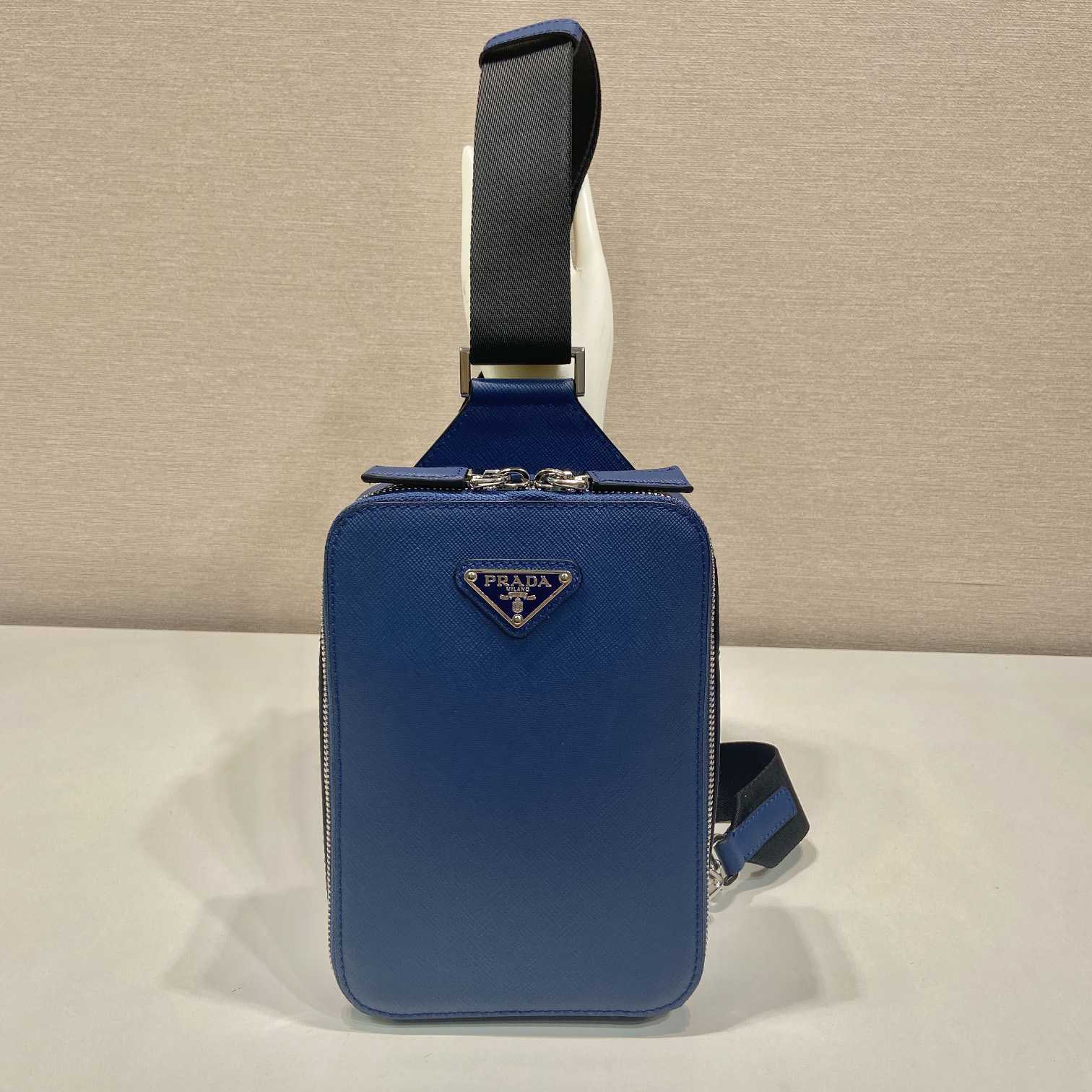 Prada Brique Saffiano Leather Bag - EUR FASHION