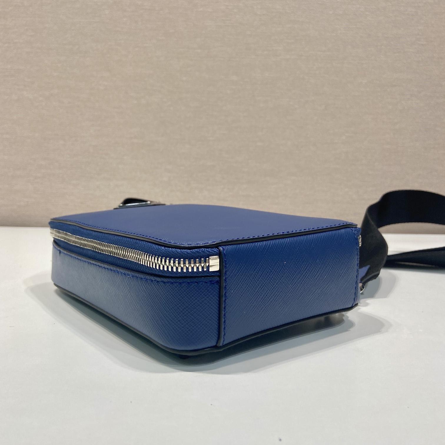 Prada Brique Saffiano Leather Bag - EUR FASHION