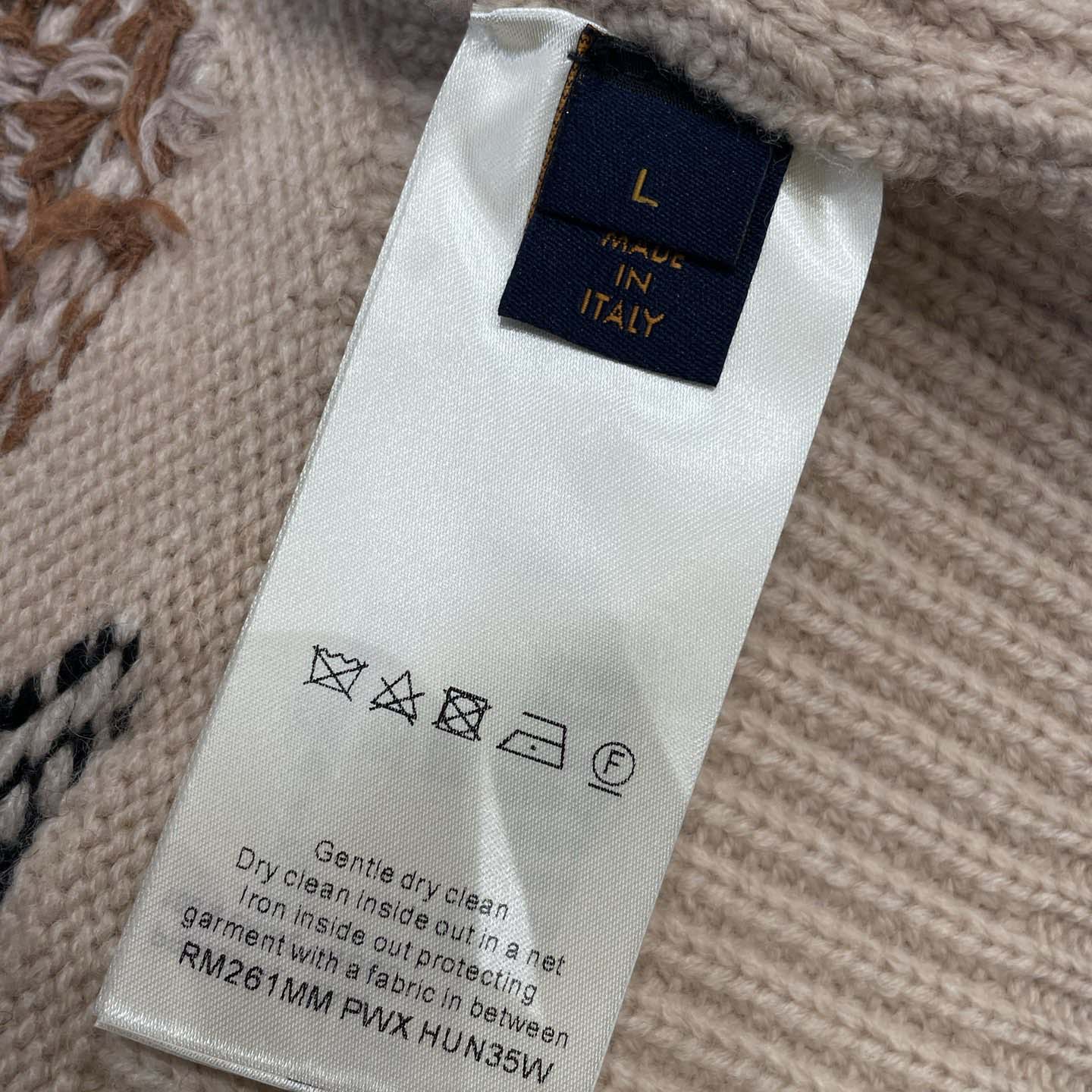 Louis Vuitton Graphic Knitted Crewneck   1AJBVT - EUR FASHION