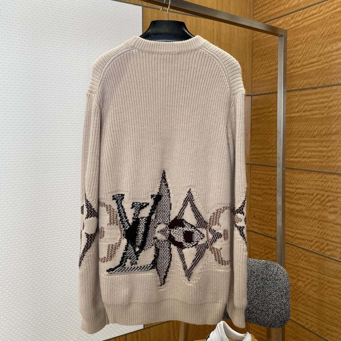 Louis Vuitton Graphic Knitted Crewneck   1AJBVT - EUR FASHION