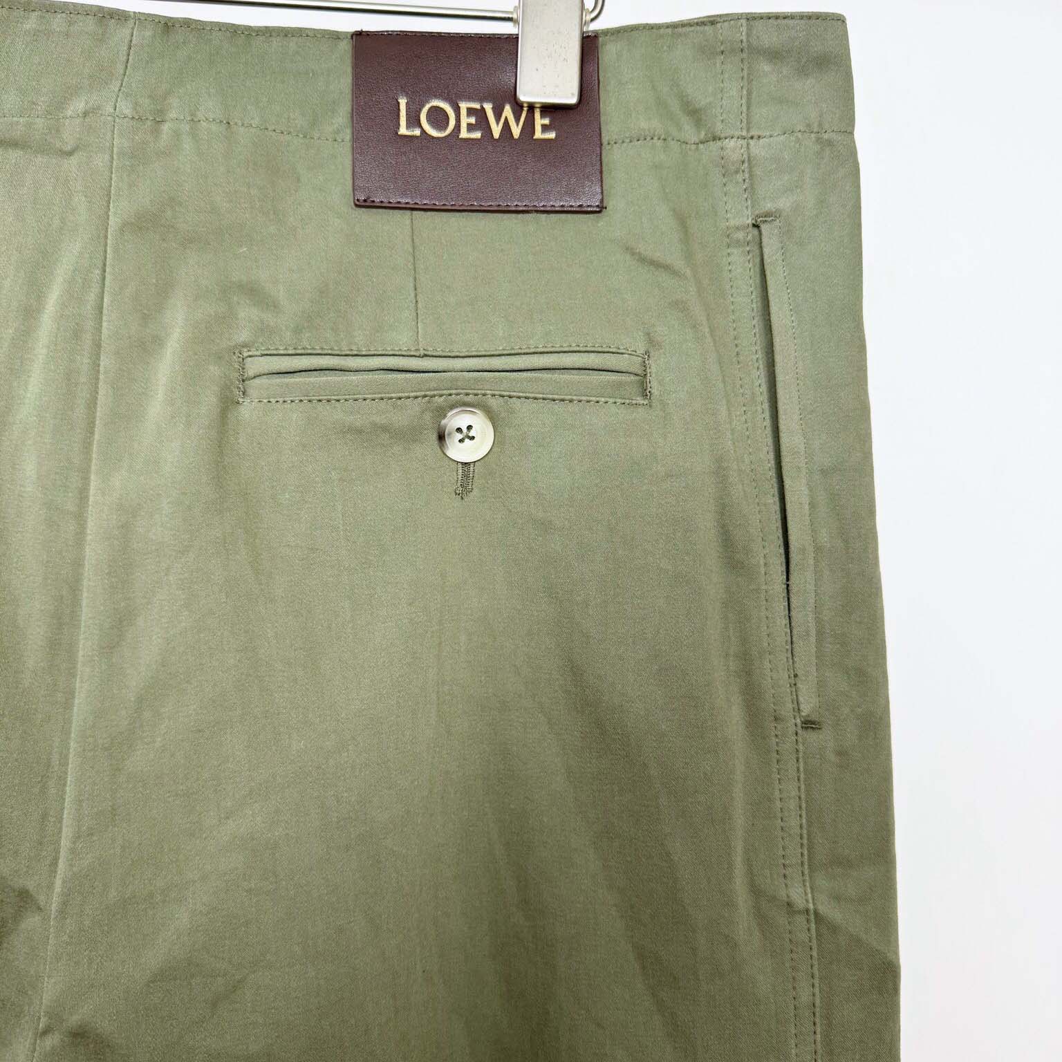 Loewe Belted Pleated Trousers - EUR FASHION