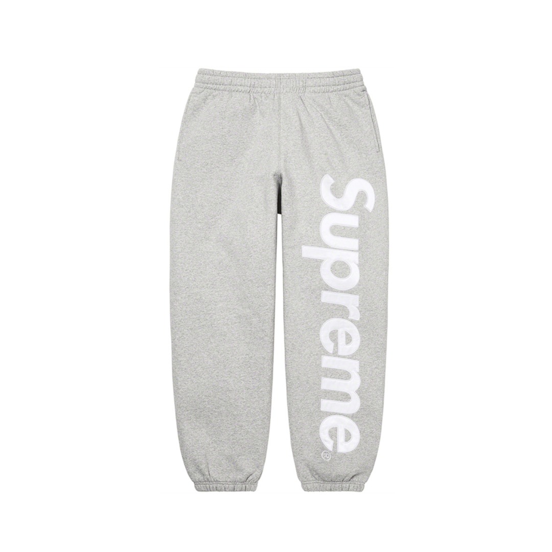 Supreme Satin Appliqué Sweatpant - EUR FASHION