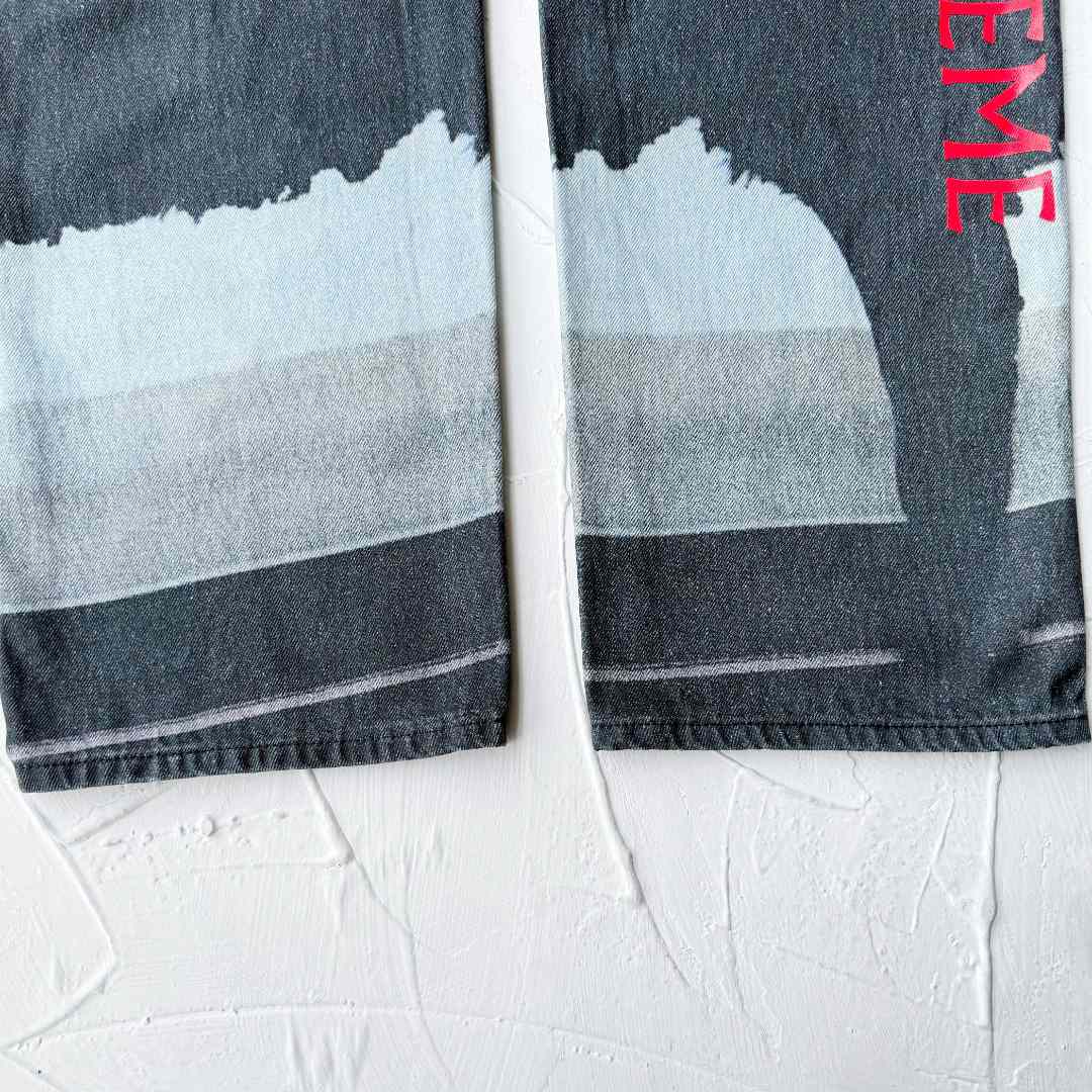 Supreme x Damien Hirst Painter Jean 'Black' - EUR FASHION