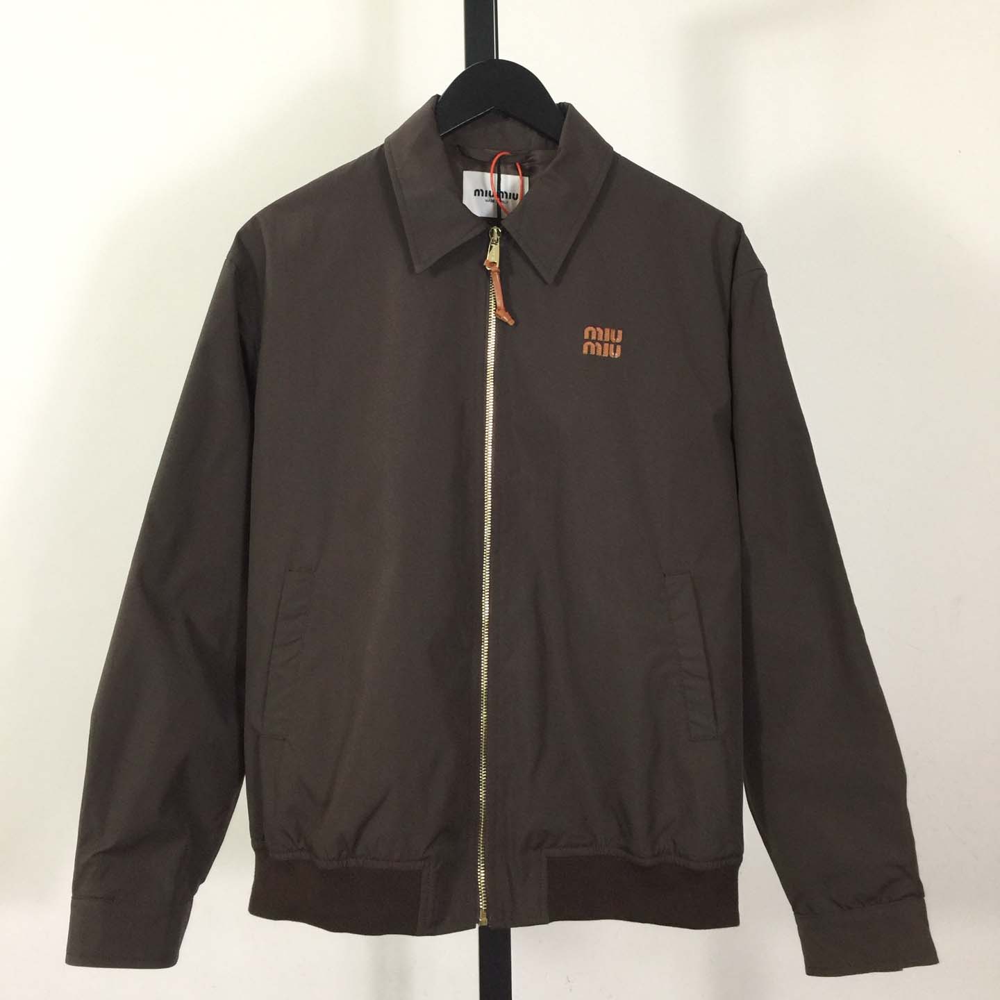 Miu Miu Panama Cotton Blouson Jacket - EUR FASHION