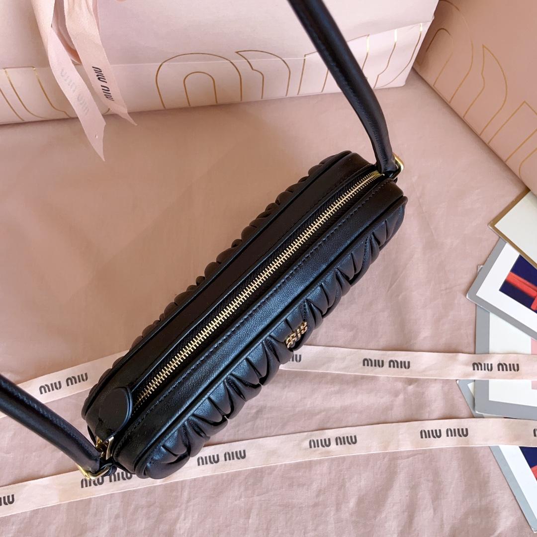 Miu Miu Matelassé Nappa Leather Pouch - EUR FASHION