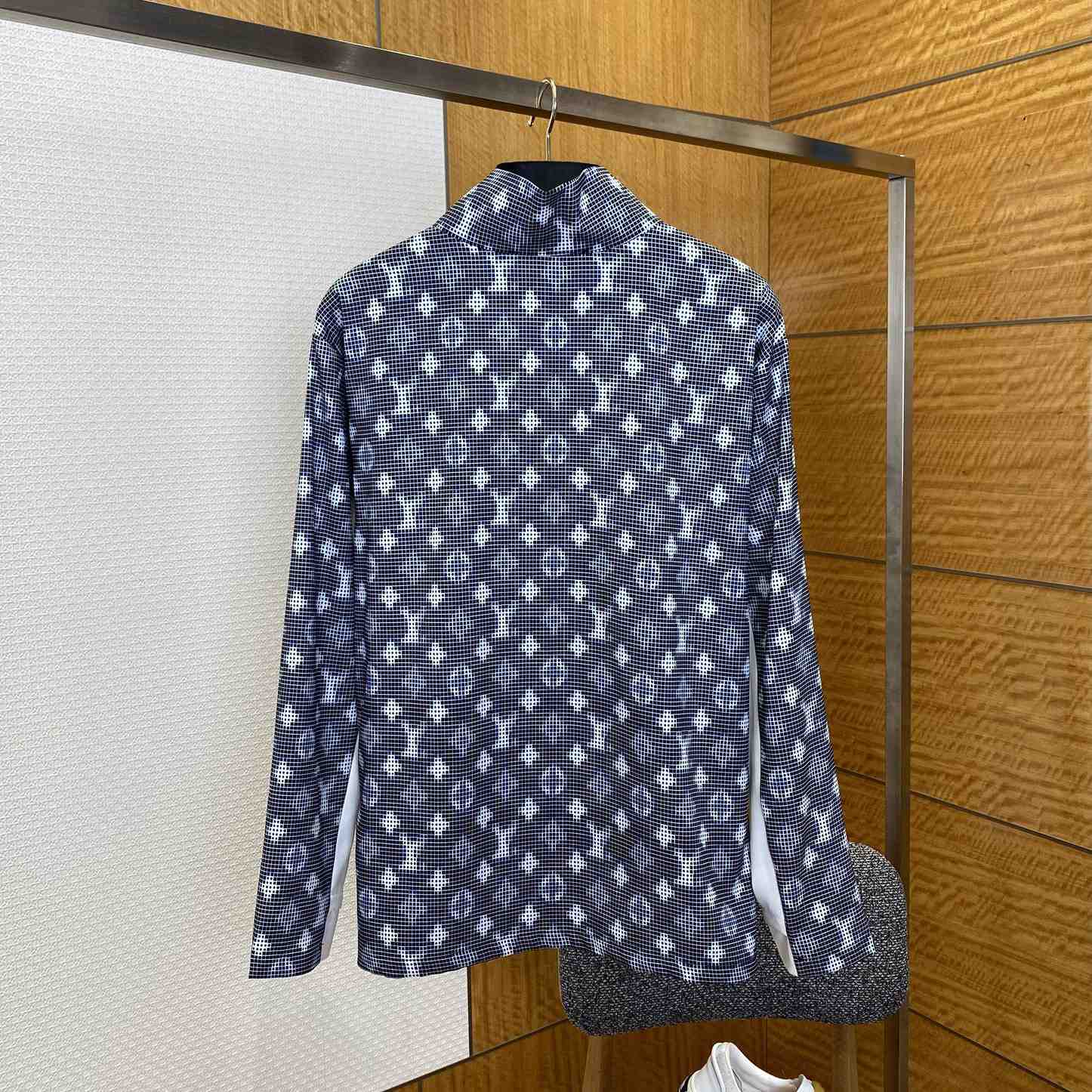 Louis Vuitton Monogram Technical Long-Sleeved T-Shirt   1AJCDC - EUR FASHION