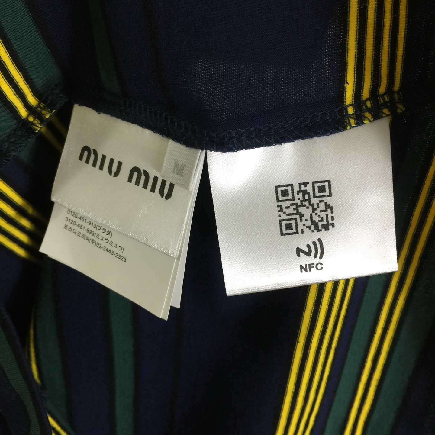 Miu Miu Striped Pocket Top - EUR FASHION