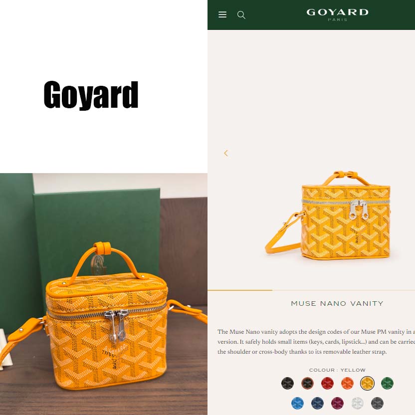 Goyard Muse Nano Vanity - EUR FASHION