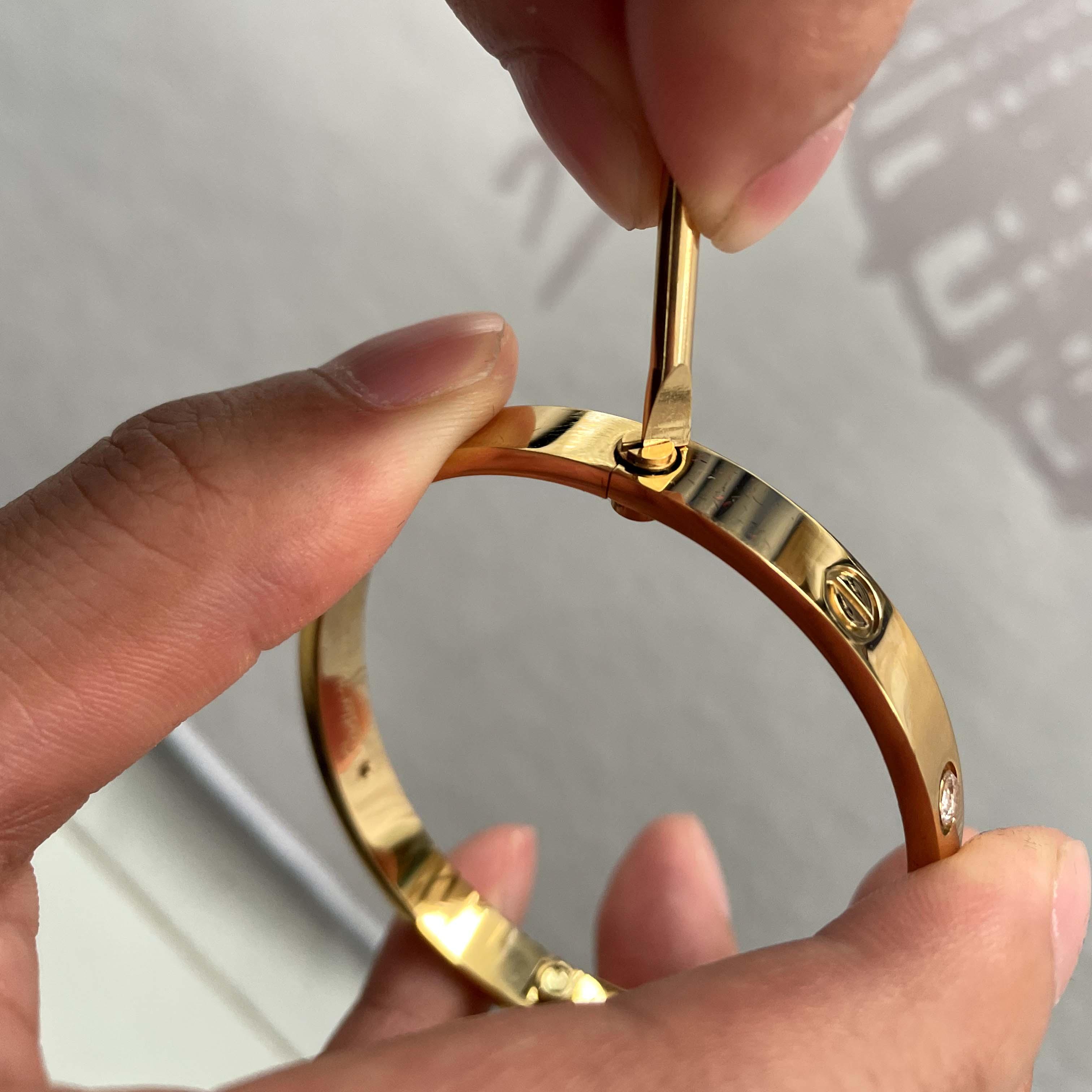 Cartier High Quality Gold Cartier Bracelet - EUR FASHION
