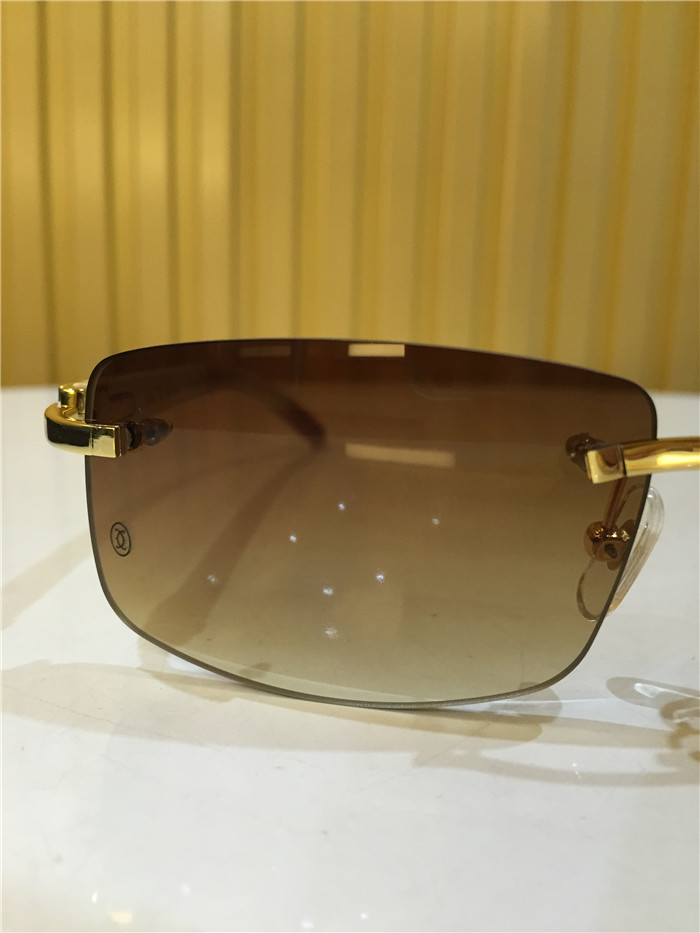 Cartier 3524012 White Buffalo Eyeglasses In Gold - EUR FASHION