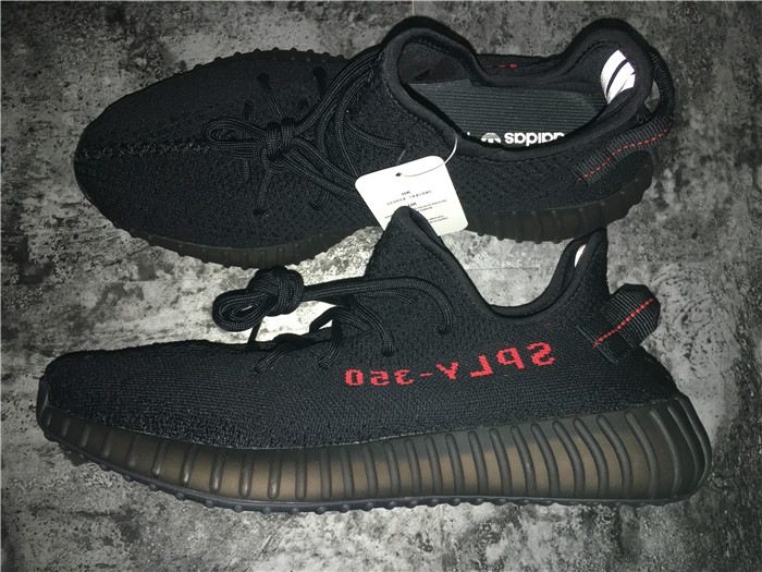 Adidas 2017  Yeezy Boost Sply 350 V2 Core Black Red - EUR FASHION