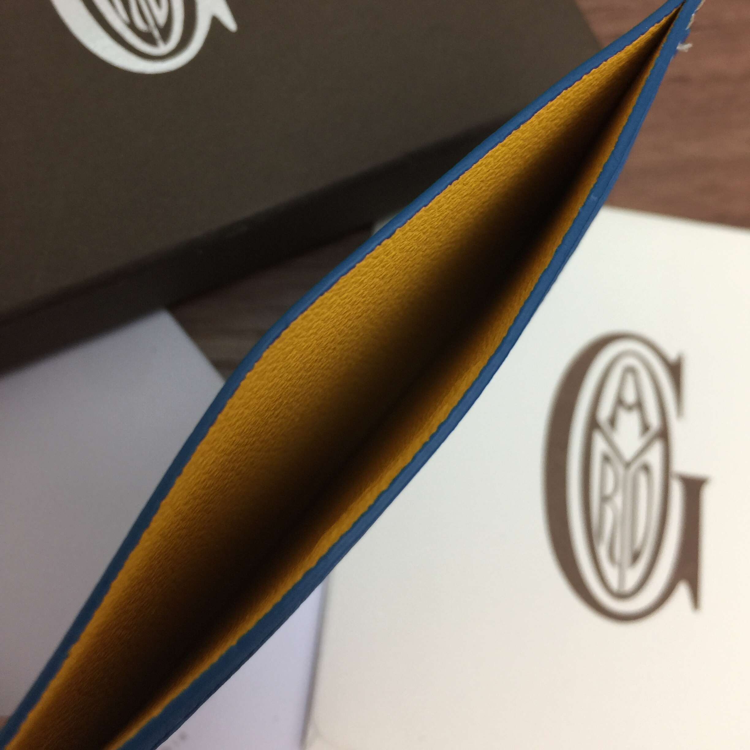 Goyard Card Holder Blue - EUR FASHION