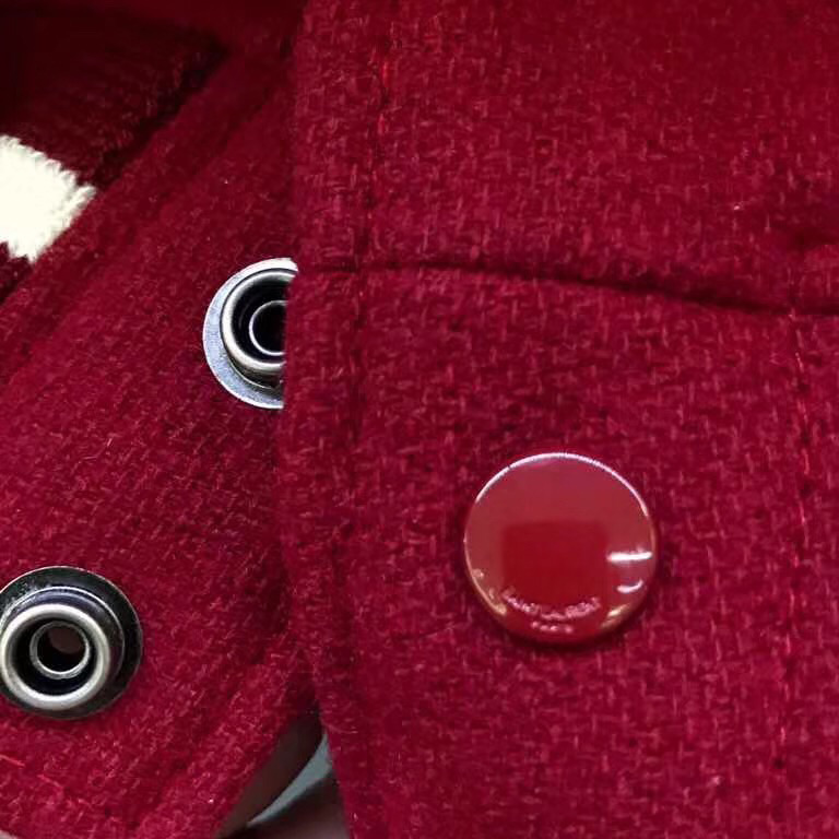 Saint Laurent Wool Varsity Jacket - EUR FASHION
