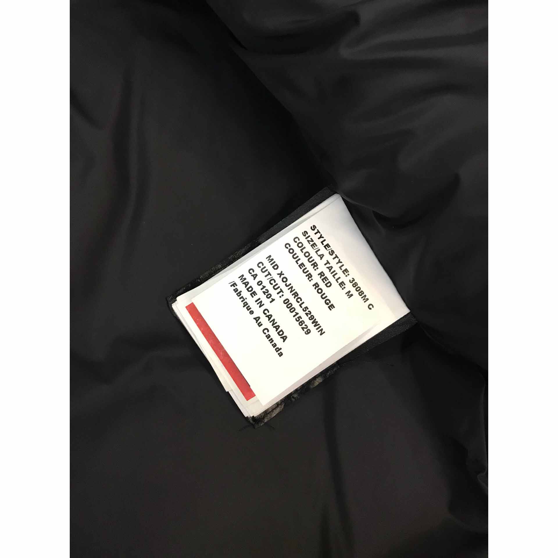 Canada Goose Black Down Jacket - EUR FASHION