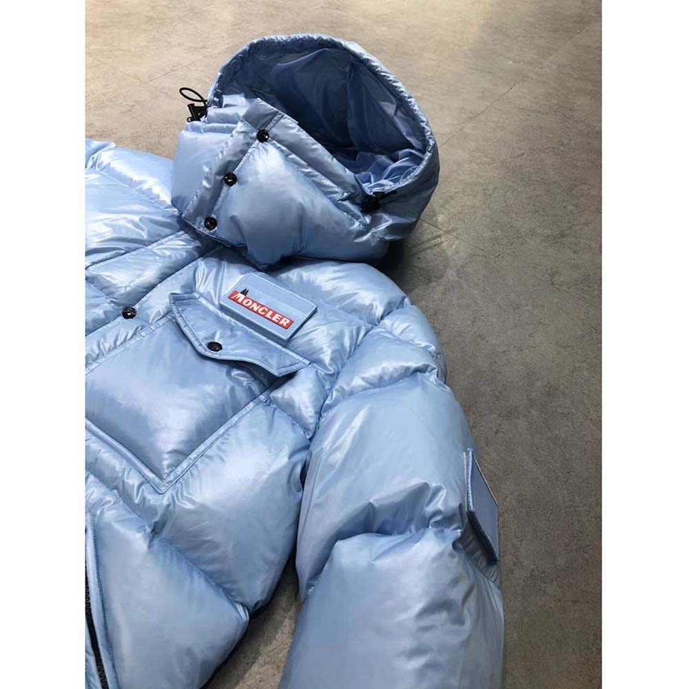 Moncler Down Jacket Blue - EUR FASHION