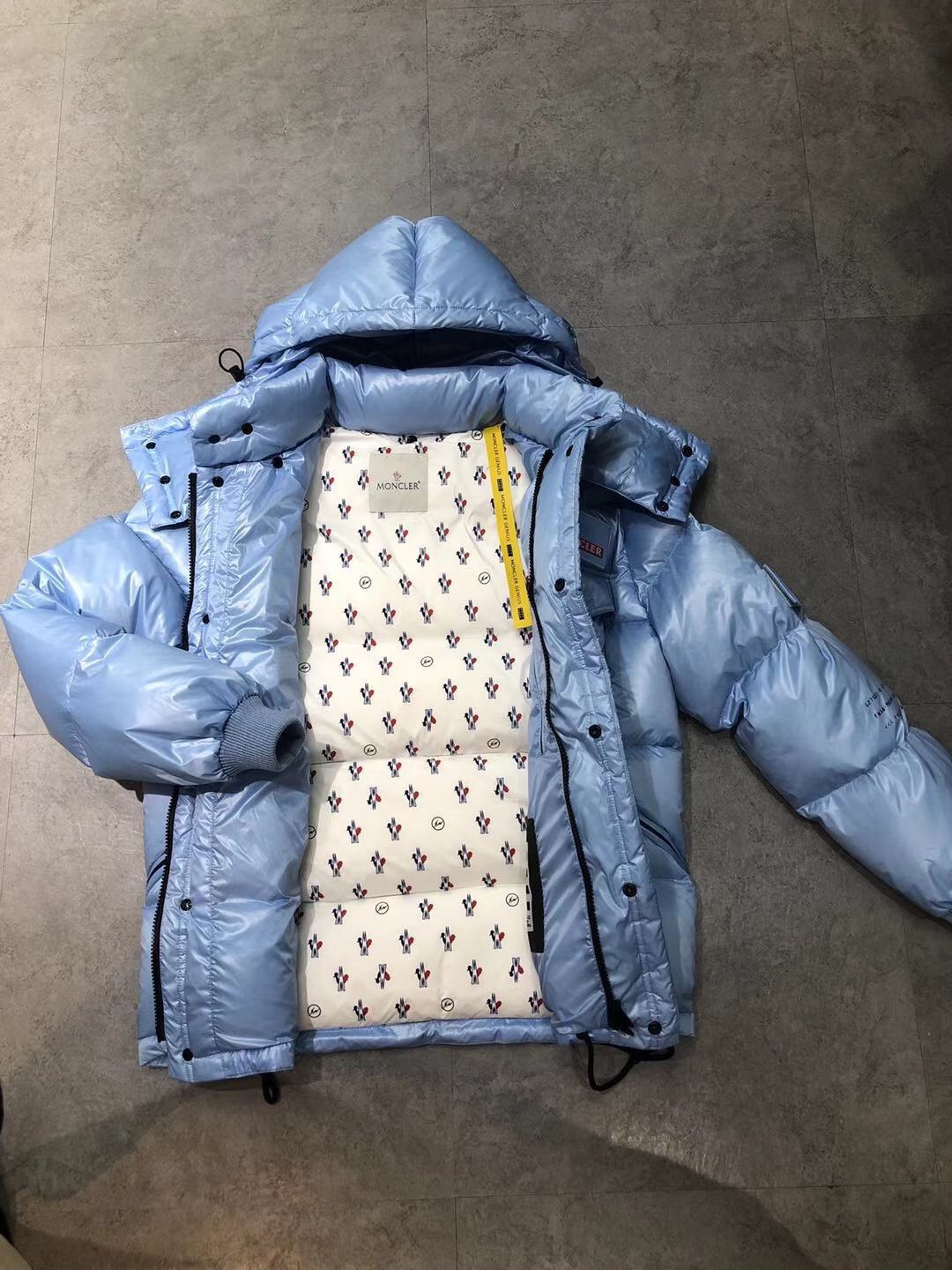 Moncler Down Jacket Blue - EUR FASHION