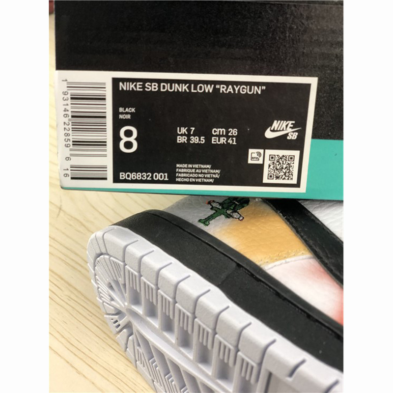 Nike Dunk SB Low Raygun Tue-Dye In White/Black - EUR FASHION