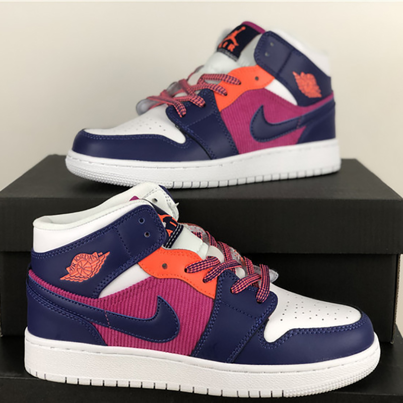 Jordan Air Jordan 1 Mid GS Fire Pink - EUR FASHION