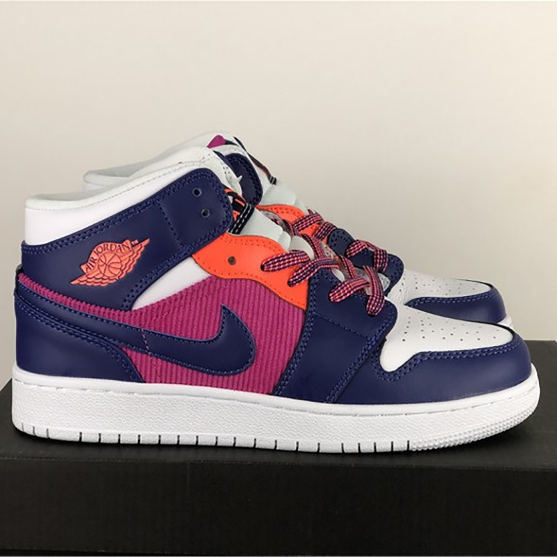 Jordan Air Jordan 1 Mid GS Fire Pink - EUR FASHION