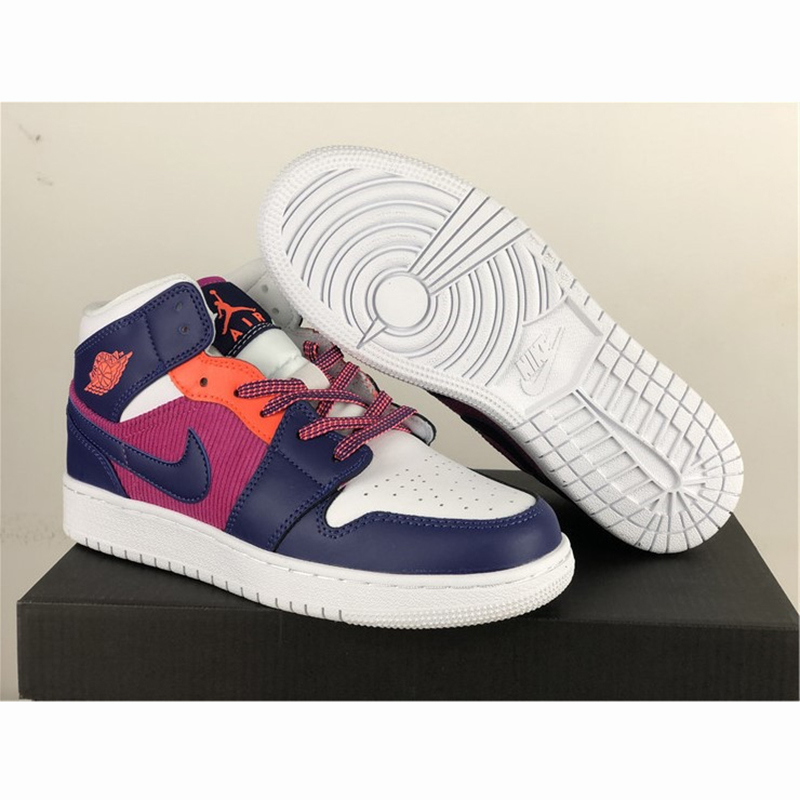 Jordan Air Jordan 1 Mid GS Fire Pink - EUR FASHION
