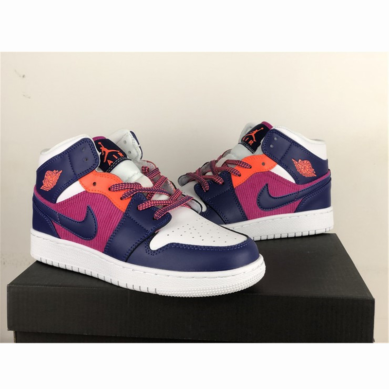 Jordan Air Jordan 1 Mid GS Fire Pink - EUR FASHION