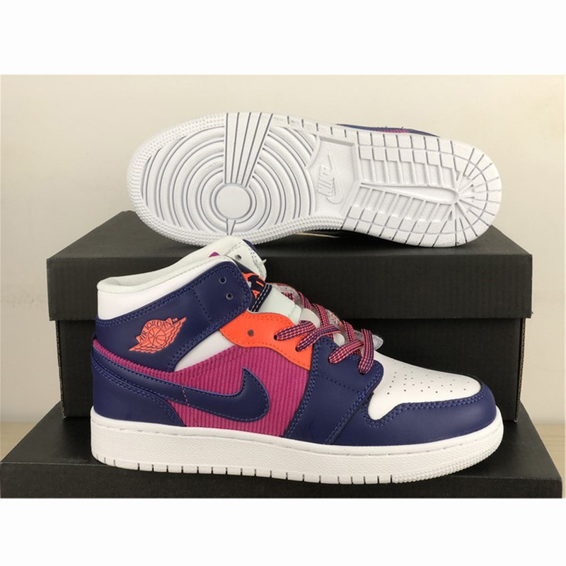 Jordan Air Jordan 1 Mid GS Fire Pink - EUR FASHION