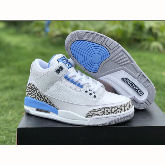 Jordan Air Jordan 3 UNC Mens Basketball Sneaker - EUR FASHION