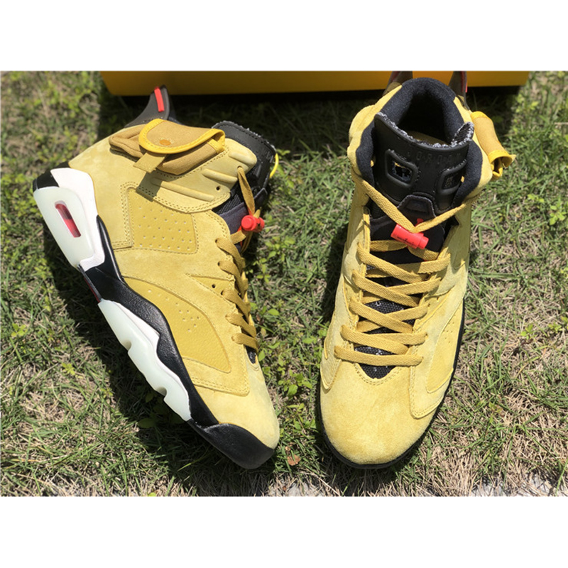Jordan Travis Scott AJ6 Yellow - EUR FASHION