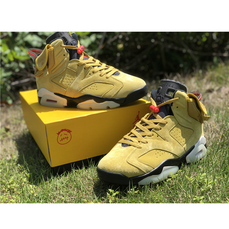 Jordan Travis Scott AJ6 Yellow - EUR FASHION