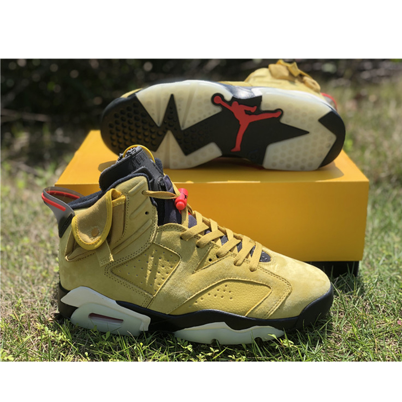 Jordan Travis Scott AJ6 Yellow - EUR FASHION