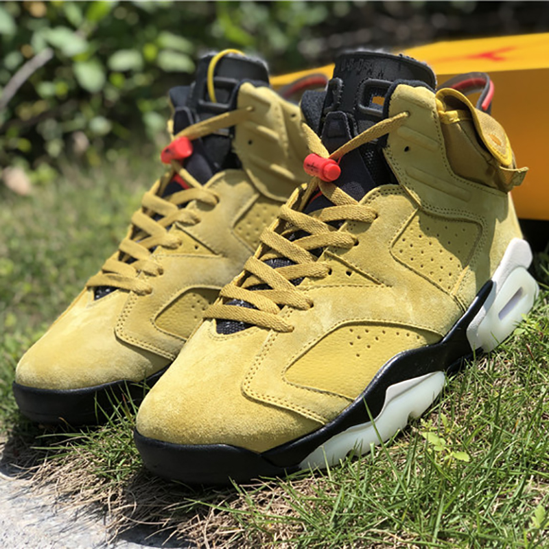 Jordan Travis Scott AJ6 Yellow - EUR FASHION