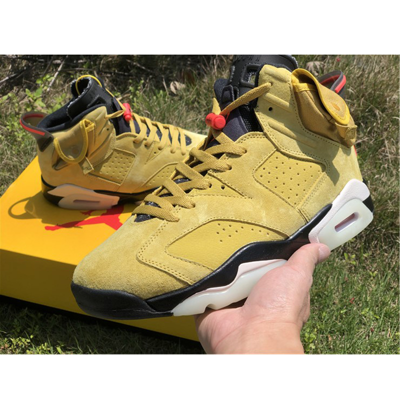 Jordan Travis Scott AJ6 Yellow - EUR FASHION