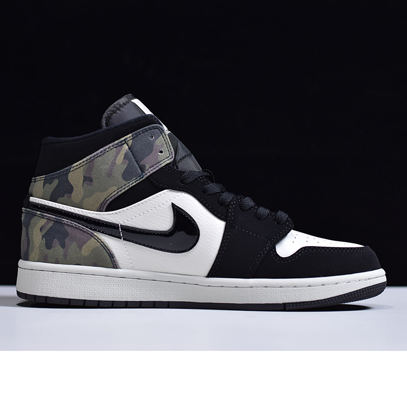 Jordan AJ1 Mid Camo  - EUR FASHION