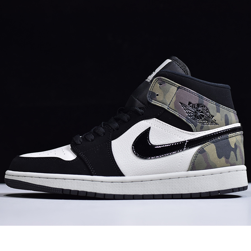Jordan AJ1 Mid Camo  - EUR FASHION