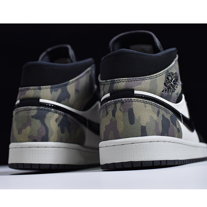 Jordan AJ1 Mid Camo  - EUR FASHION