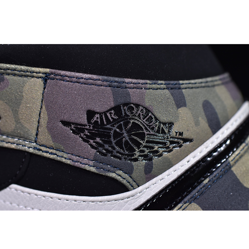 Jordan AJ1 Mid Camo  - EUR FASHION