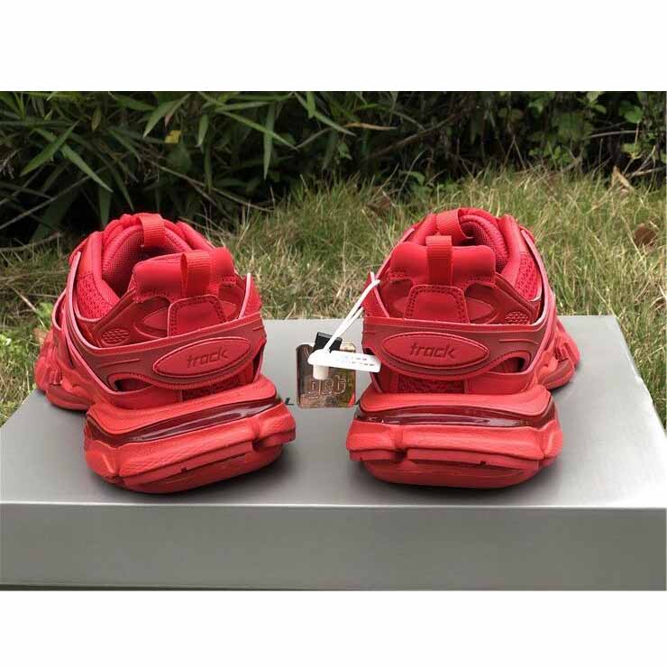 Balenciaga Women Track Sneaker In Red - EUR FASHION