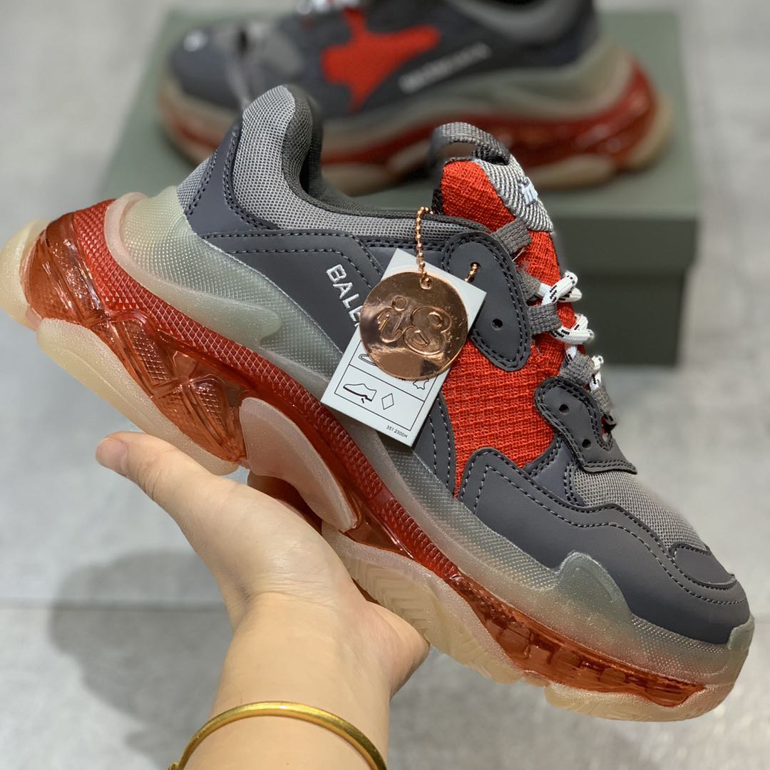 Balenciaga Triple S Clear Sole Sneaker  - EUR FASHION