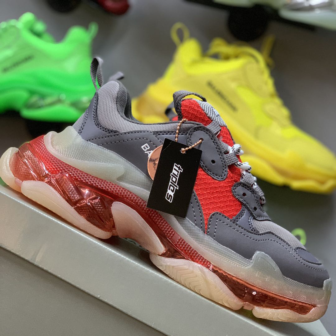 Balenciaga Triple S Clear Sole Sneaker  - EUR FASHION