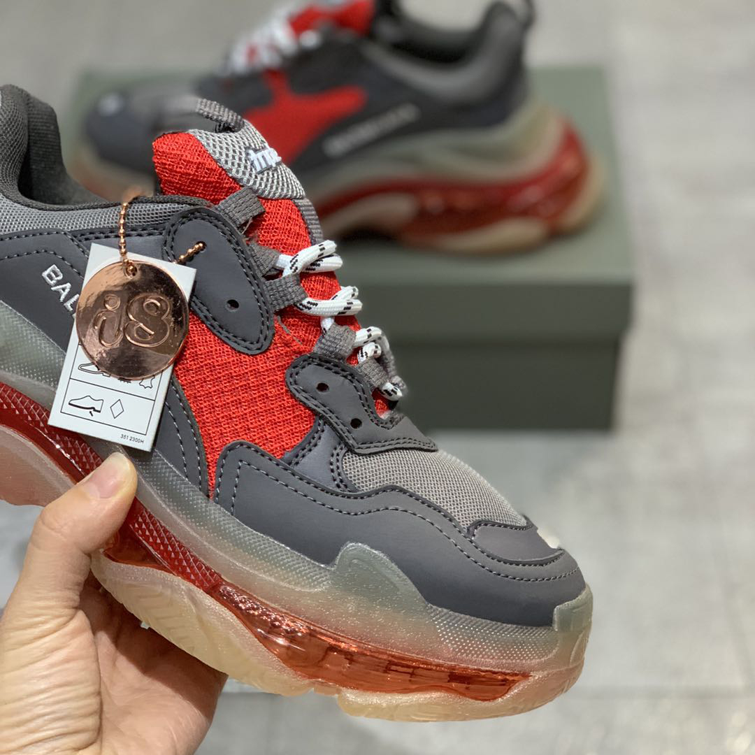 Balenciaga Triple S Clear Sole Sneaker  - EUR FASHION