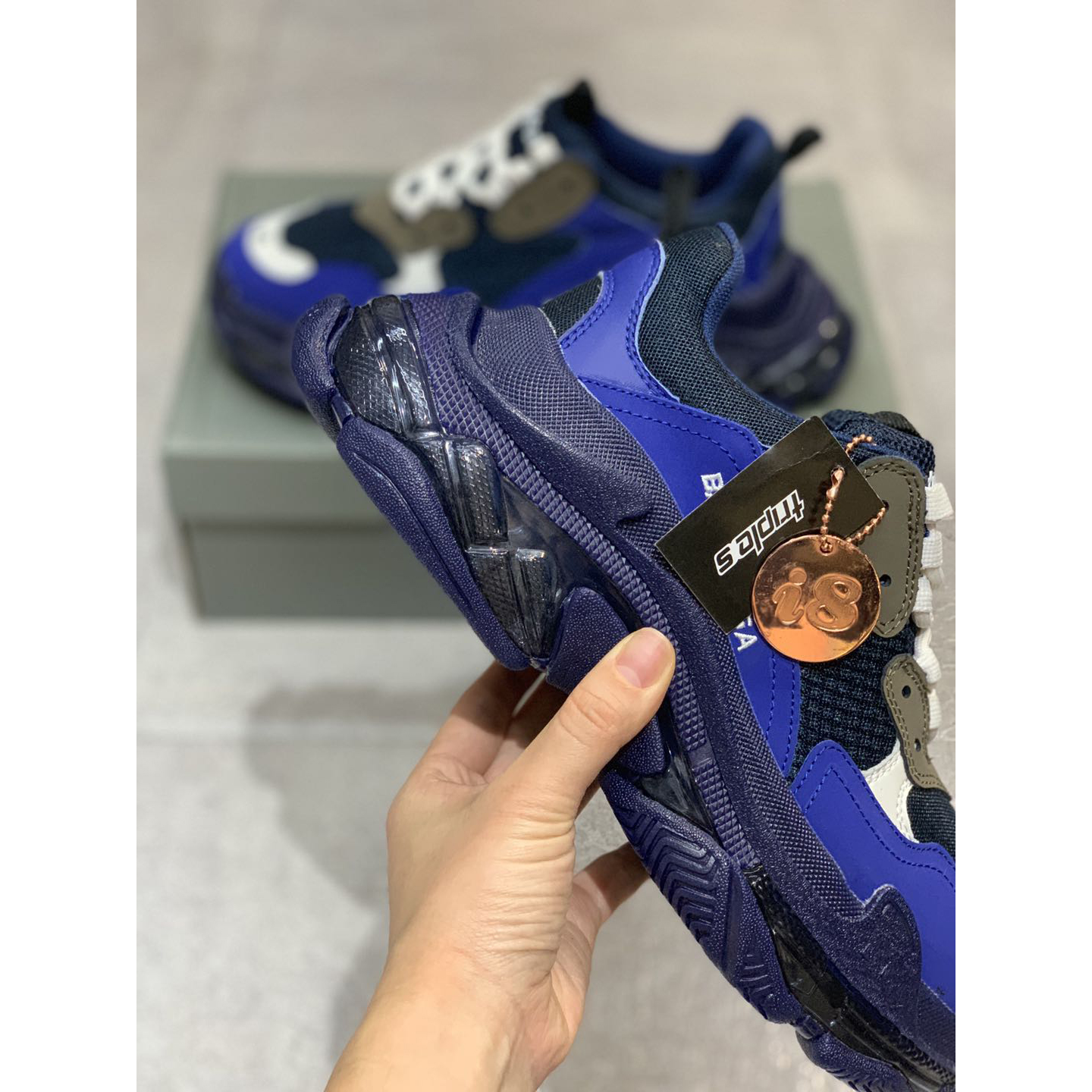 Balenciaga Triple S Clear Sole Sneaker  - EUR FASHION