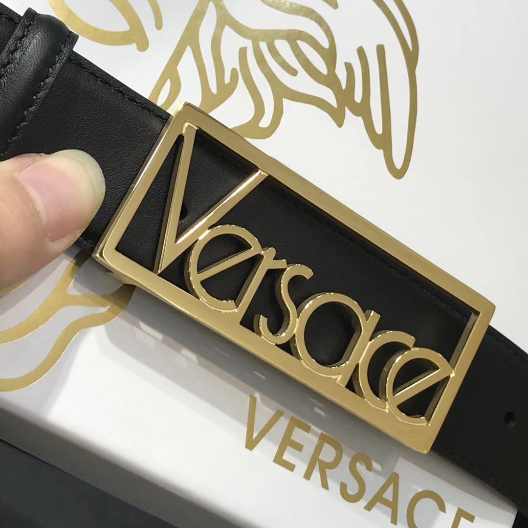 Versace Leather Belt - EUR FASHION