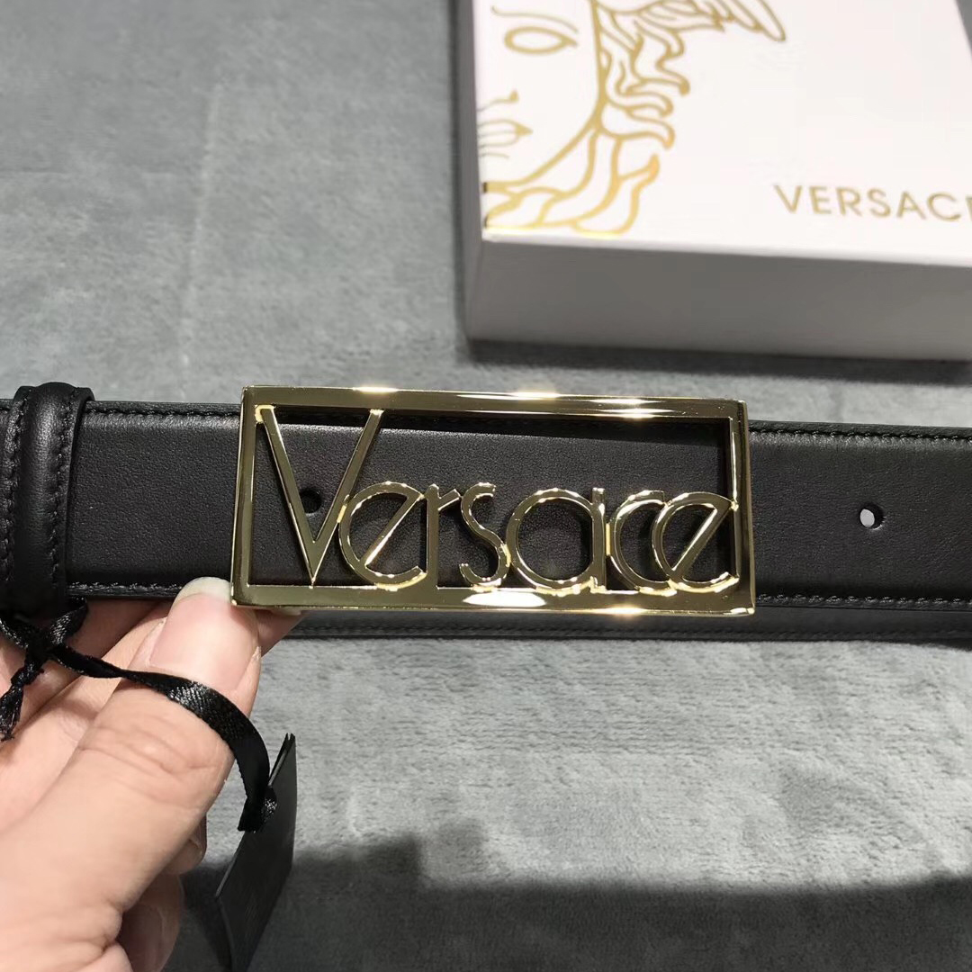 Versace Leather Belt - EUR FASHION