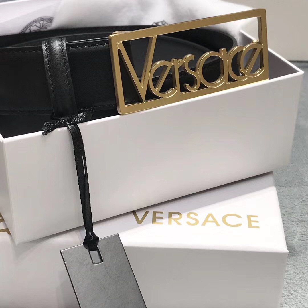 Versace Leather Belt - EUR FASHION