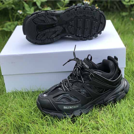 Balenciaga Track Trainers In Black - EUR FASHION