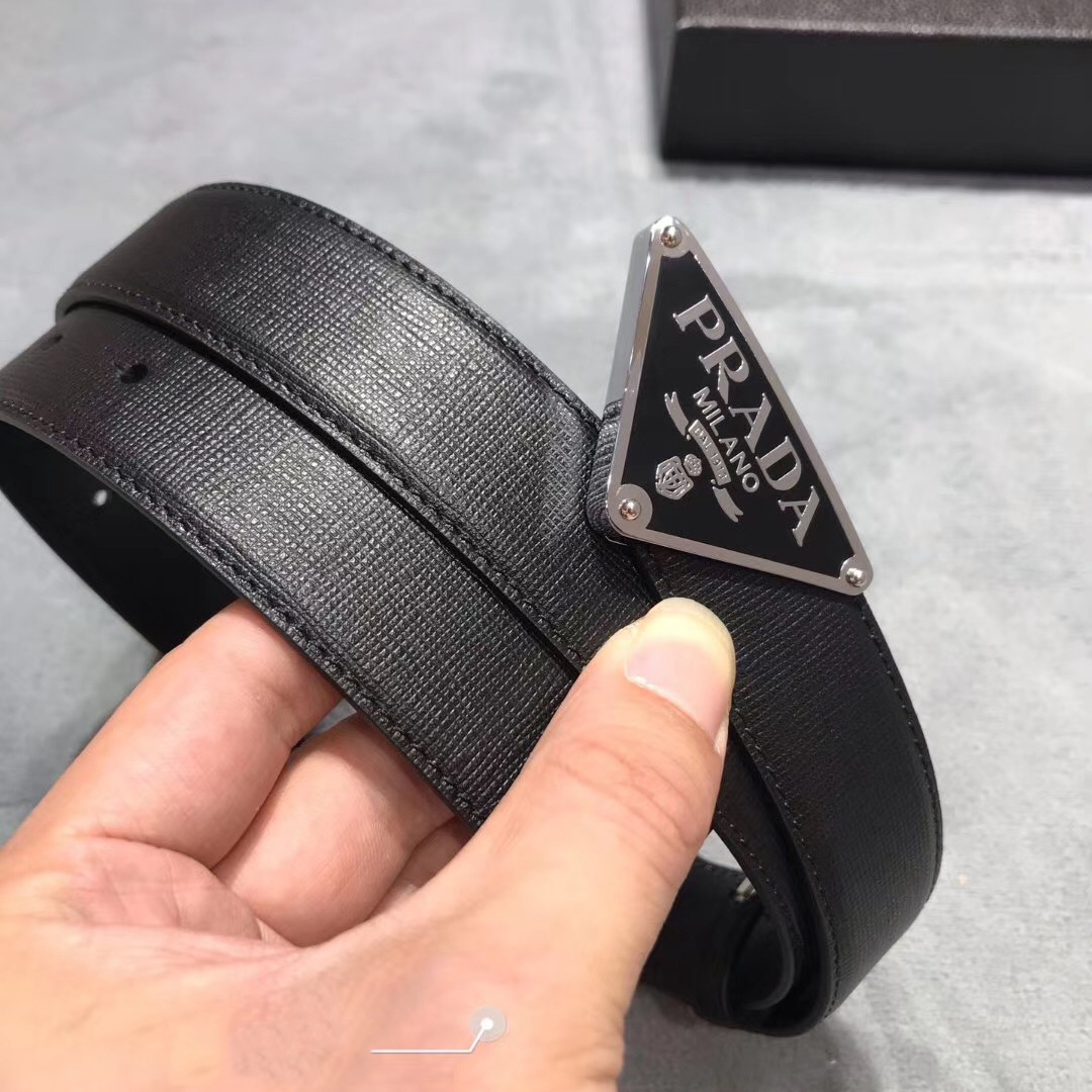 Prada Leather Belt - EUR FASHION