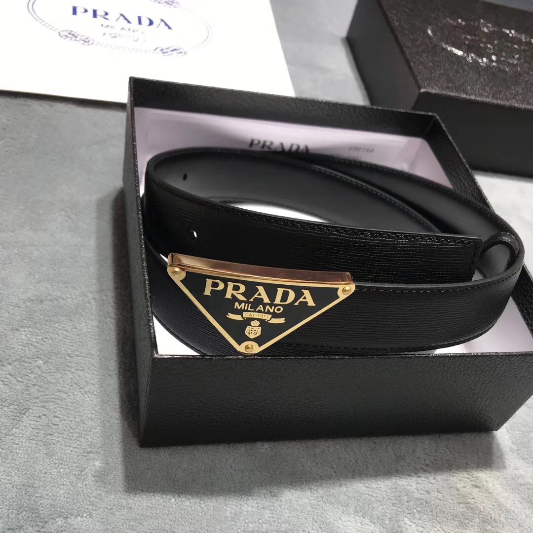 Prada Leather Belt - EUR FASHION
