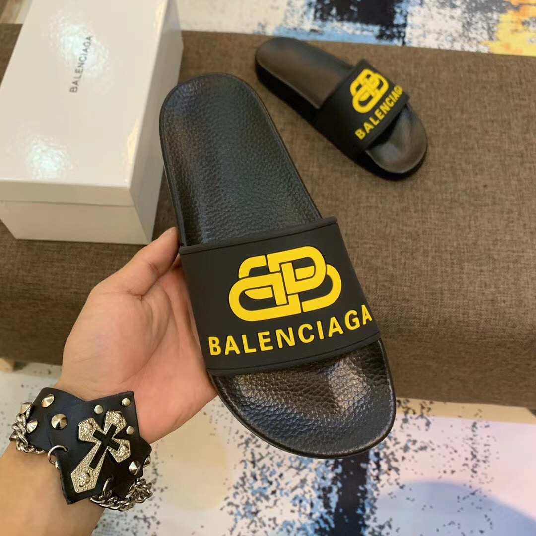 Balenciaga Bb Slide Sandal - EUR FASHION